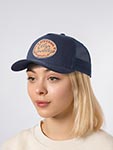 Бейсболка STETSON арт. 7761132K TRUCKER CAP VINTAGE BRUSHED TWILL (темно-синий)
